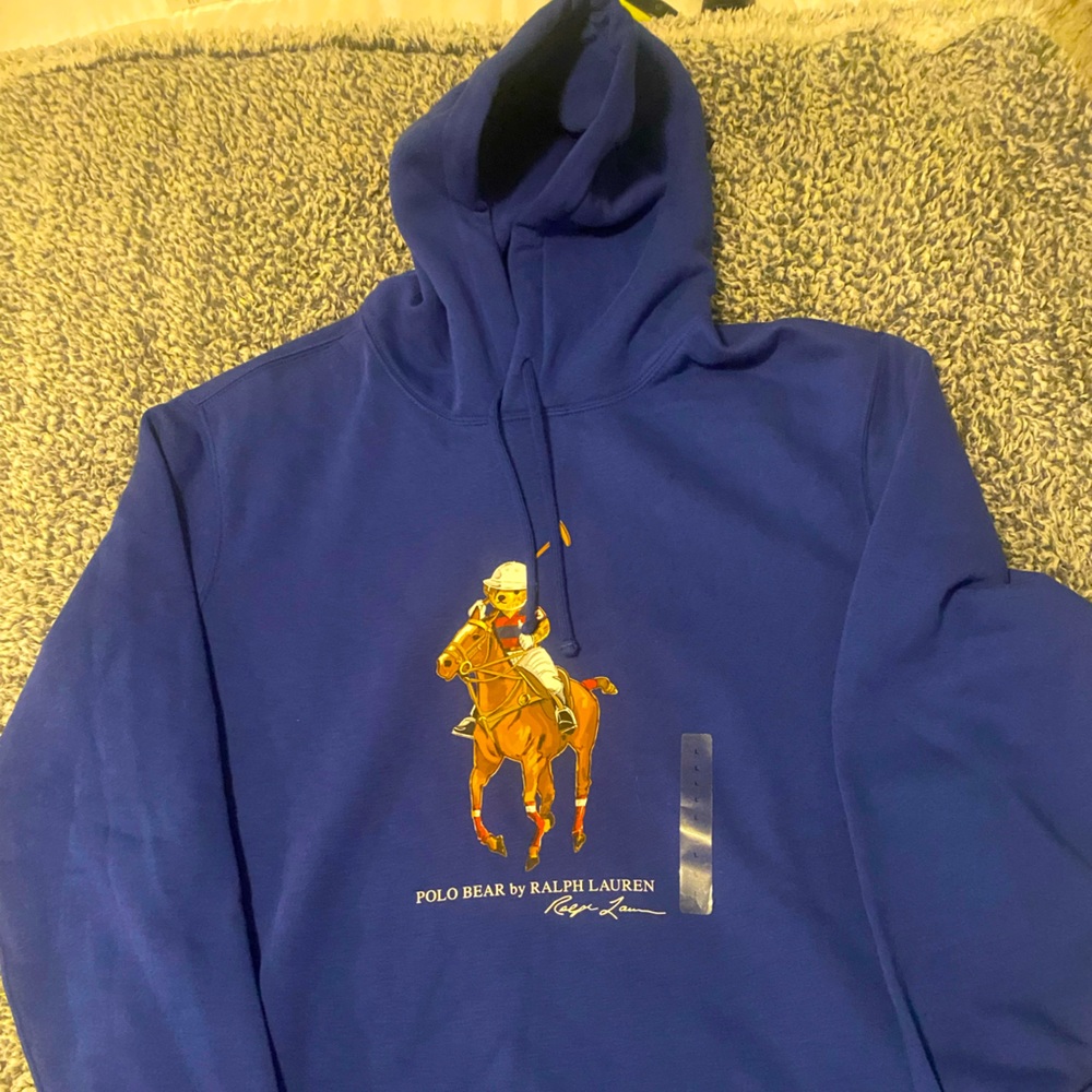Polo by Ralph Lauren Polo Bear Sweat Hoodie men’s size L new with tags!